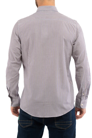 Camisa - Beverly Hills - Blanco, rojo y azul