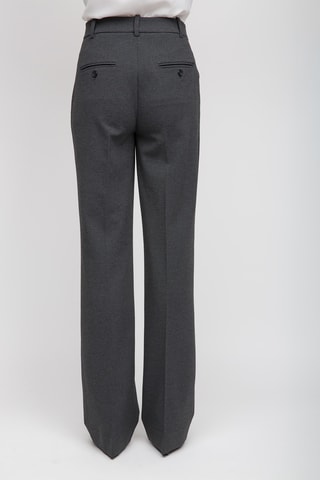 Pantalón de tiro alto - Gris