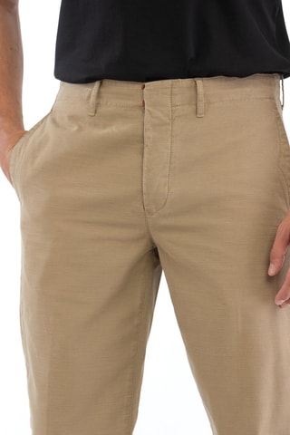 Pantalón regular fit - Beige