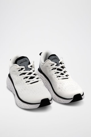 Tenis con plataforma Aran - Ellesse - Blanco y negro