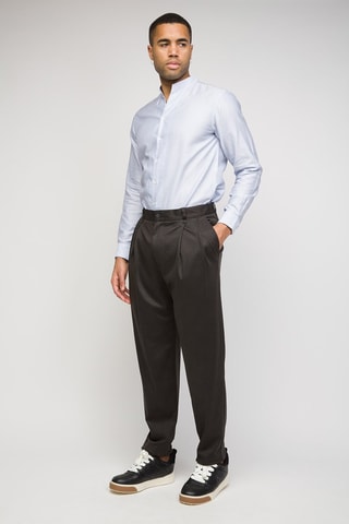 Pantalón recto - Emporio Armani - Gris