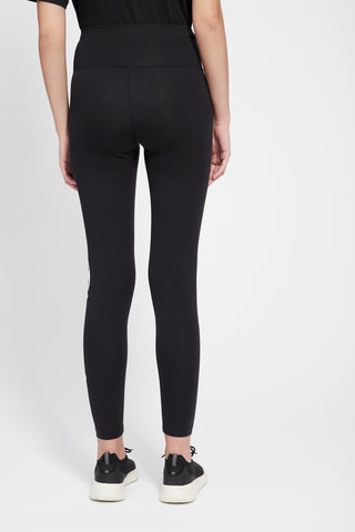 Leggings de tiro alto - Blanco, negro y rojo