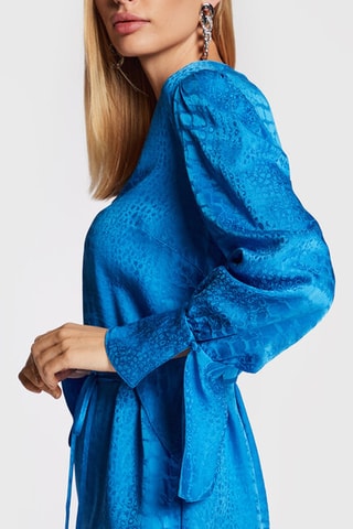 Vestido recto - Twinset - Azul