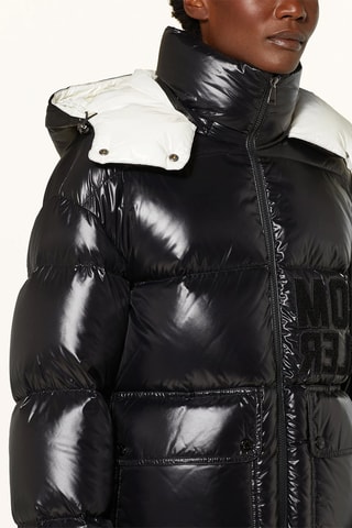Anorak con capucha Abbaye - Blanco y negro