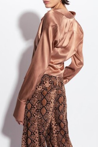 Camisa de seda - Rosa
