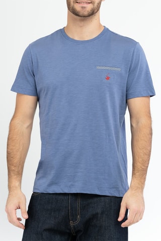 Camiseta - Beverly Hills - Azul
