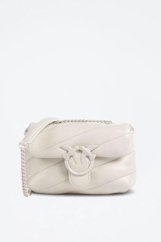 Bandolera de piel ovina Baby Love Puff - Pinko