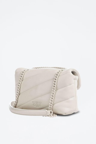 Bandolera de piel ovina Baby Love Puff - Pinko