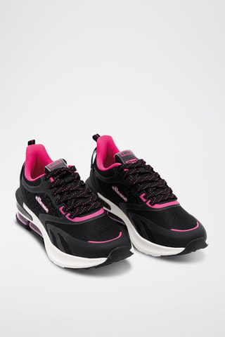 Zapatillas - Ellesse - Negro y rosa