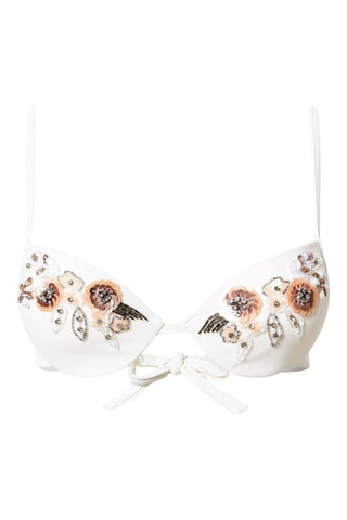 Sujetador de bikini push-up - Twinset - Blanco, negro y rosa