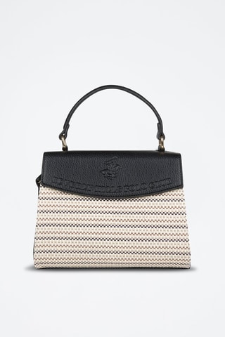 Bolso - Negro, beige y marrón