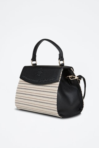 Bolso - Negro, beige y marrón