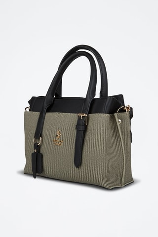 Bolso - Negro y dorado