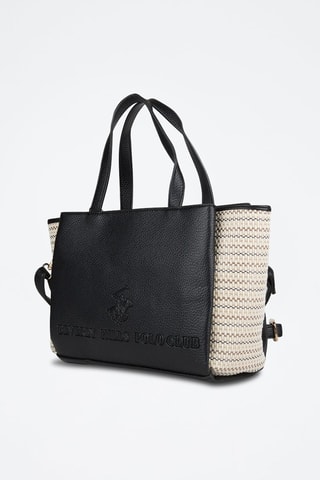 Bolso - Negro, beige y marrón