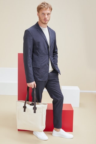 Chaqueta de traje - Incotex - Negro y azul