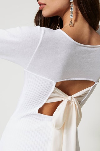 Jersey - Twinset - Blanco