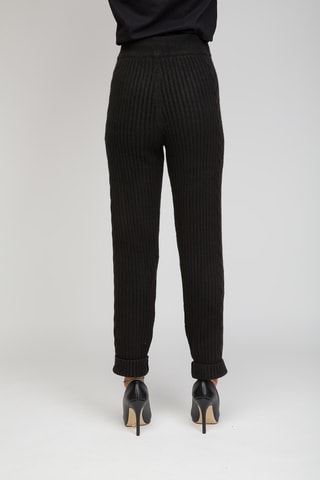 Pantalón de tiro alto - Twinset - Negro