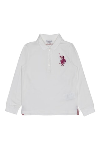 Polo - US Polo - Blanco y rosa