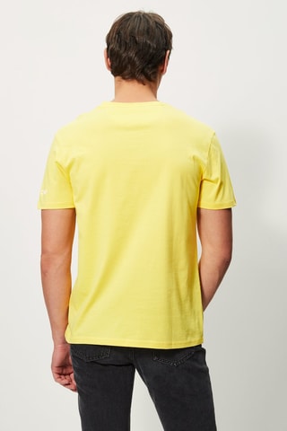 T-shirt - La Martina - Geel