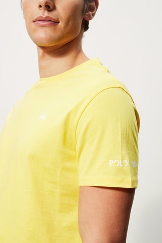 T-shirt - La Martina - Geel
