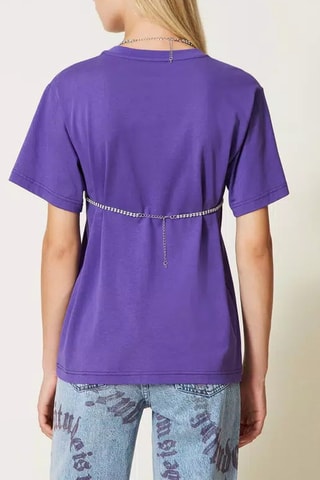 Camiseta - Twinset - Violeta