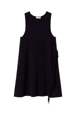 Vestido trapecio - Twinset - Negro