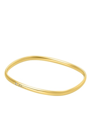 Bracciale bangle laminato oro giallo