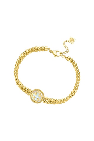 Bracciale Talon - Placcato oro giallo e madreperla