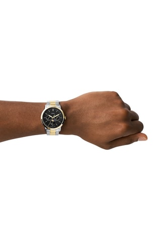 Orologio in acciaio - Dorato e argentato