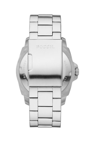 Coffret montre à quartz et bracelets en acier et cuir Privateer