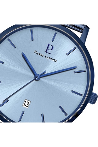 Orologio al quarzo in acciaio Echo - Blu