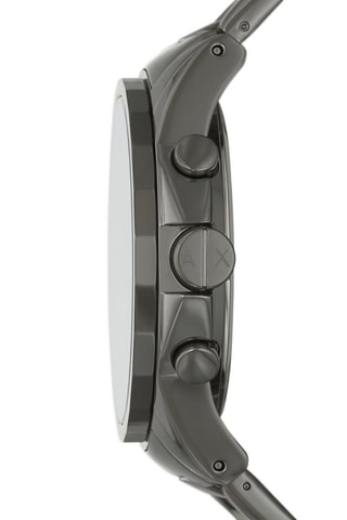 Orologio al quarzo in acciaio - Grigio - Cronografo