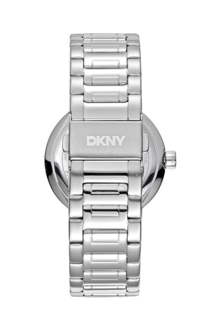Montre à quartz en acier - Argenté et blanc
