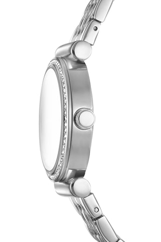 Montre à quartz en acier - Argenté et bleu