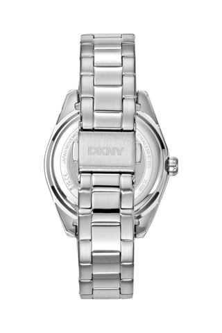 Montre à quartz en acier - Argenté et noir