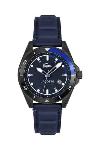 Orologio automatico in pelle - Nero e blu