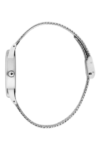 Orologio al quarzo in acciaio - Argentato e blu