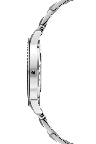Orologio al quarzo in acciaio - Argentato