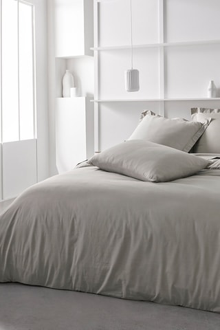 Federa in cotone 57 fili/cm² Essential - Beige