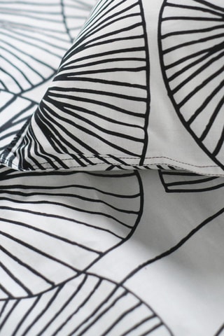 Parure copripiumino in cotone 57 fili/cm² - Bianco