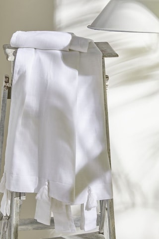 Tenda voile - Bianco - 140 x 140 cm
