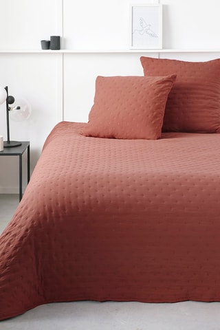 Set copriletto - Rosso mattone