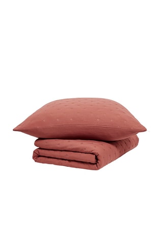 Set copriletto - Rosso mattone