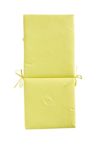 Cuscino sedia - Giallo - 90 x 40 x 4 cm