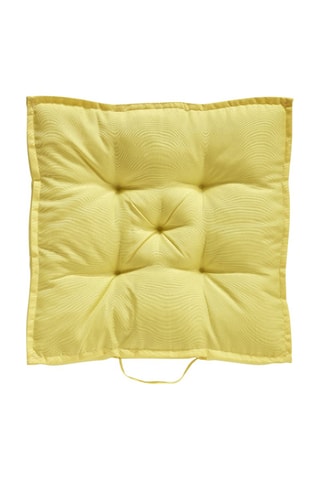 Cuscino sedia - Giallo - 43 x 43 x 8 cm