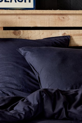 Copripiumino in cotone 57 fili/cm² Bord de Mer - Navy