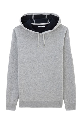 Pull à capuche - Ecru