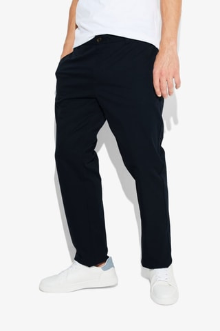 Pantalon regular - Bleu marine