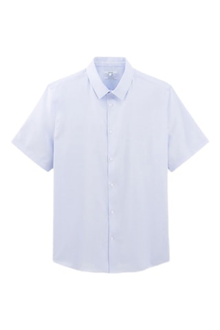 Chemisette slim - Bleu