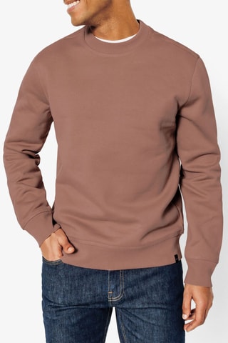 Sweat en coton biologique - Vieux rose